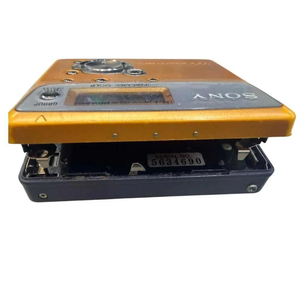 Sony Walkman MZ-N505 Net MD MiniDisc Recorder Type-R MDLP Tested No Back Cover